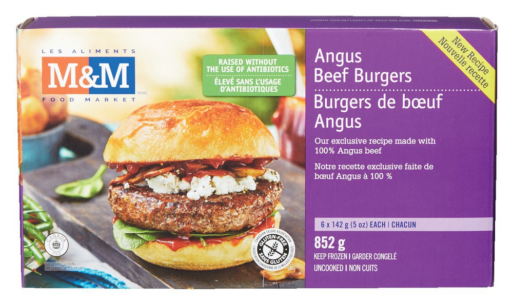 M&M Angus Beef Burger